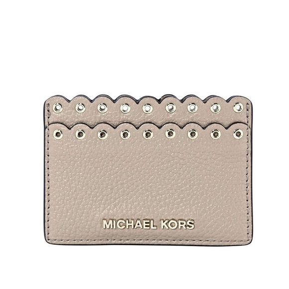 Michael Kors Accessories - Michael Kors Women`s Scalloped Leather Card Case